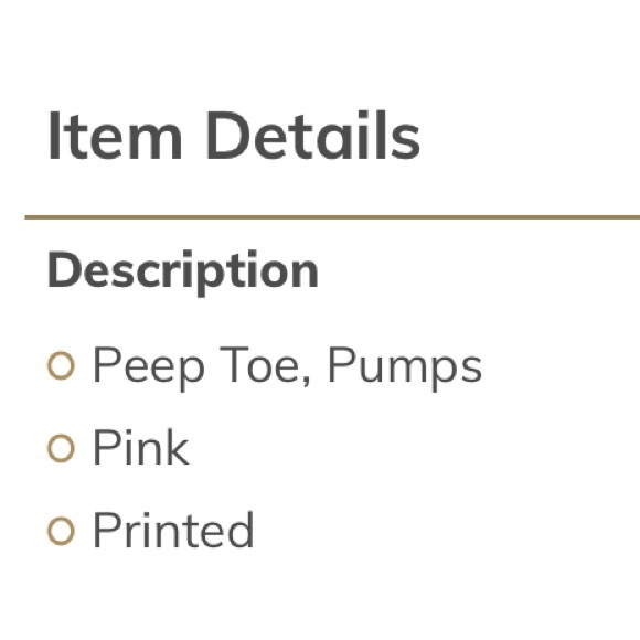 Peep toe pink pumps. Brand new in box - Picture 3 of 3